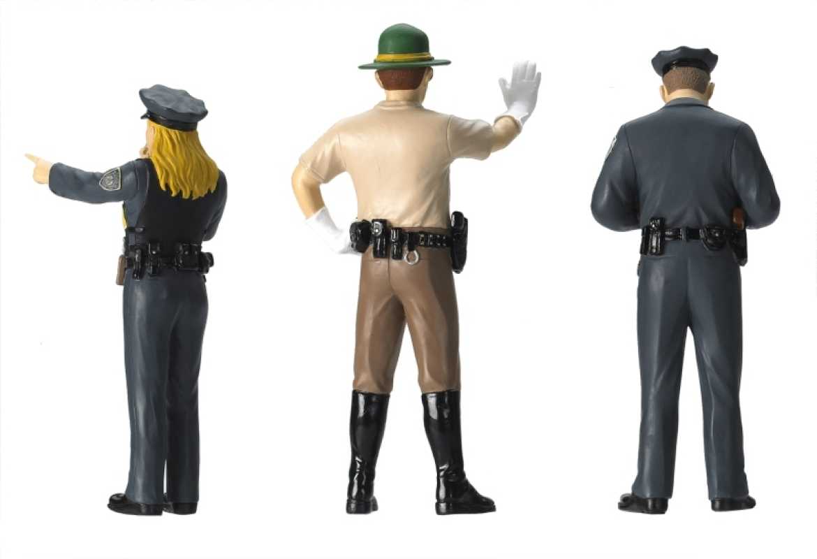 1:18 US POLICE FIGUREN 3.SET